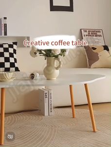 Center Table Coffee Table Sofa Side Table for Living Room Tea Table Clouds Shaped Sofa Table Balcony Table Study Table