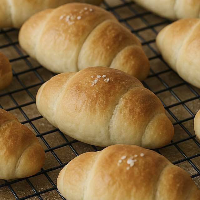 Shio pan ขนมปังเกลือ (Salted Butter rolls)   กรอบนอกนุ่มใน หอมเนย บรรจุ 3 ชิ้น