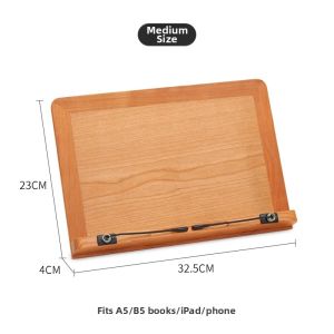XIDUOSHU | Multi-Functional Wooden Book Stand Table Top
