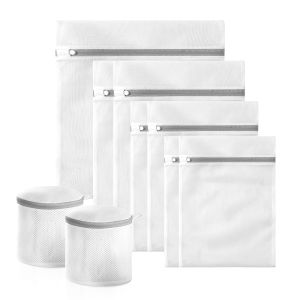 Mesh Laundry bags  Durable Lingerie Delicates Bag for Washing Machine for Socks Bra MaskUnderwear Organizer Storage Bags