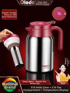 Olodo | 316 Stainless Steel Tea Infuser Thermal Pot Large Capacity