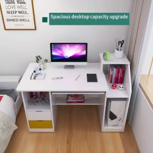 IronRoot Computer Table for Desktop Study Table Home Office Desk Office Table with Shelf