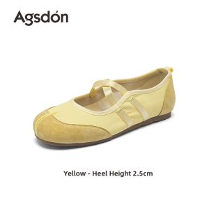 Agsdon | Ballet Style Mary Jane Versatile Shoes for Women Suitable for Dresses