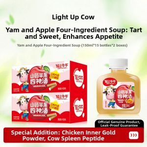 LIGHT UPPER | Child-friendly Four Gods Soup Yams and Apples Juice Drink