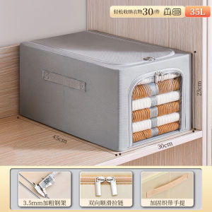 Large Capacity Clothes Storage Box Foldable Seasonal Change Home Use Organizer for Wardrobe Childrens Room Dormitory