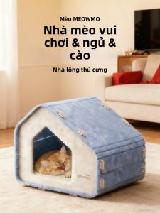 MEOWMO | Giường Thú Cưng Bán Kín Mùa
