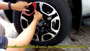 สติกเกอร์ติดแม็ก Revo 4x4 รุ่นปี 2020-2022 #เก็บคูปองลดค่าส่งมาใช้ด้วยครับ #สติกเกอร์ติดรถ