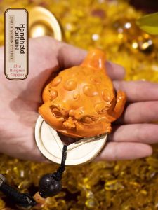 ZHUBINGRENTONG | Wealth Attracting Feng Shui Figurine Small Ornament
