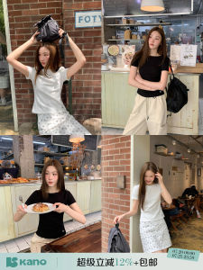 One-Shoulder Slim Fit T-Shirt