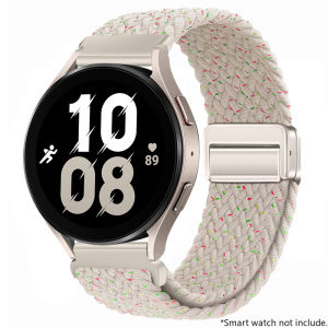 22 20mm Nylon Buckle Strap for Huawei Watch GT6 5 4 3 2 46mm/4Pro 3Pro Bracelet for Samsung Watch7/6/5/4/Classic Adjustable Belt