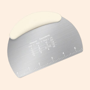 other | 1PC Stainless Steel Cutting Blade Baking Flour Cutting Tape Graduated Cutting Strip Rolling Sugar Scraper Baking Tool.