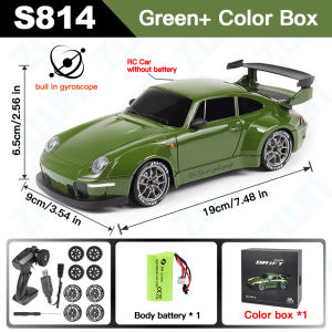 ZWN 1/24 Scale RC Car - 2.4G Radio Remote Control Drift Car with Built-in Gyroscope Childrens Racing Toy for Boys & Girls