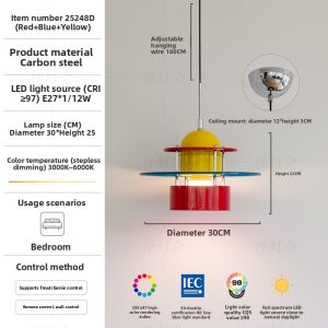 FANCY LAMP CLUB | Creative Artistic Designer Pendant Light for Bedroom Eye Protection Cartoon