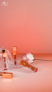 2pcs Set Lip Glaze Duo DW Waterproof Lock Color