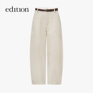 edition | Fall New Dotted Cotton Nine-Tenth Work Pants