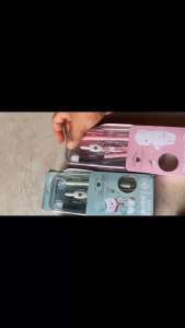 Bộ 7 món compa eke bút chì kim HB-8401 chocolate