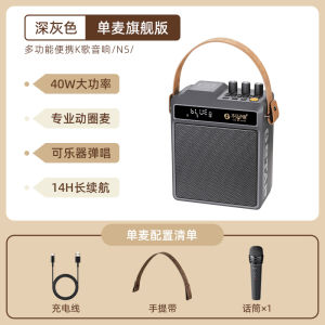Portable Wireless Bluetooth Speaker Microphone High Power Square Dance Amplifier for Teachers Golden Mouth Badger Brand New Model
