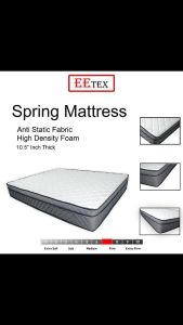 LaMoison SET Single Bed Frame with Spring Mattress Katil Bujang Besi + Tilam Bujang Spring - CM-BF55