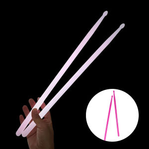 Miwayer Luminous Drum Stick Light Up Drum Sticks1Pair in The Dark Musical Instruments Stage Performance Fluorescent Drumsticks