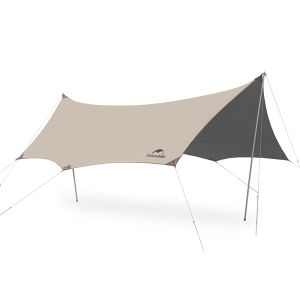 NatureHike | Titanium Black Sunproof Tent Butterfly Shaped