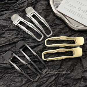 Large Size Metal Hair Clip Womens Lazy Style Duckbill Hair Holder Fashionable Hair Accessories Stylish Hair Grips