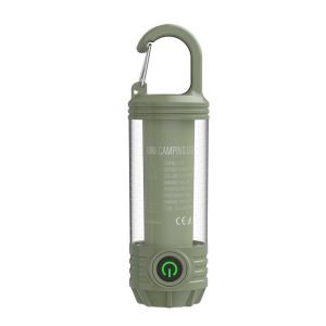 Compact Multifunctional Outdoor Camping Lantern Portable USB Rechargeable High Power Bright Flashlight Mini Retro Ambient Light