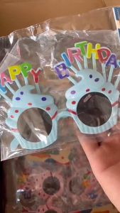 Kính Sinh Nhật Chữ Happy Birthday Chụp Hình Cute Hot Trend Phụ Kiện Trang Trí Tiệc Thôi Nôi Sinh Nhật Cho Bé Người Lớn Mắt Kính Party Dễ Thương