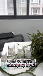 MallMainan-C1377 Botol Spray 60ml 100ml Refil Travel / Botol Pompa Semprot Embun Halus / Botol