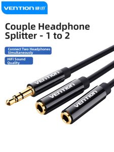 Vention | 2-Way 3.5mm Audio Splitter