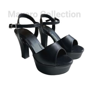 sandal hils doublehak tinggi 10cm kode mvr00