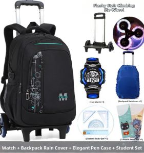 Waterproof Durable Two-Use Large-Capacity Bookbag for Boys