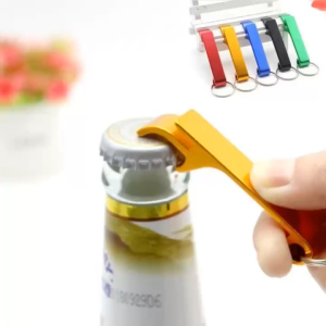 Combo 5 Đồ Khui Bia Mini Đa Năng Chất Liệu Hợp Kim Nhôm Có Móc Khóa Tiện Lợi