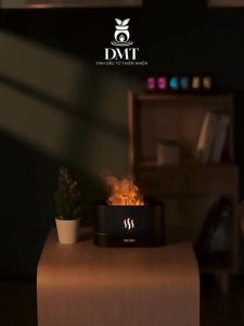 [HCM - Hỏa Tốc] Máy Khuếch Tán Máy Xông Tinh Dầu Ngọn Lửa DMT Tạo Ẩm Xông Phòng - 150ml