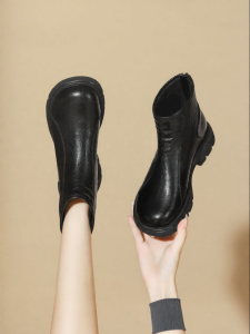Josiny | Autumn/Winter New Lace-Up Chelsea Ankle Boots