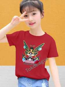 Printing DTF / Kaos Anak Perempuan Usia 1 - 12 Tahun Sakura School Capung DTF Printing Digital