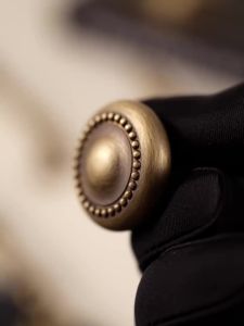 Vintage Brass Cabinet Handle Kitchen Bronze Drawer Handle Light Luxury Cabinet By Handle