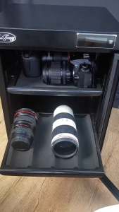 DOVVA 50L/32L/28L Digital Dry Cabinet | Dry Box for Camera & Lens | Humidity Control Storage