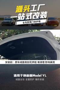 AITESLCAR For Tesla Model YL 2025 2026 Car Trunk Tailgate Protection Pad Trunk TPE Anti-dirty Protective Pad Accessories