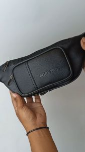 Waistbag Pria Kulit PU Premium | Tas Selempang Pria Merk POLOZADA