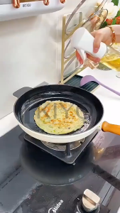 KIYO Botol Spray Minyak Goreng 220ml Botol Semprot Tekanan Tinggi / Bottle Kecap Asin Dapur Semprot Olive Oil Spray Transparan Serbaguna