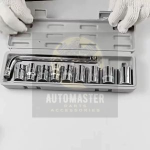 AUTOMASTER 10pcs Bicycle Motorcycle Car Repairing Tool Set 10 Pcs Socket Wrench Set