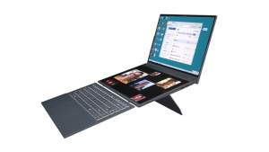 SZBOX DS14 Double 14" inch Touch screen Intel Core i7-1270P Laptop 120Hz Fingerprint AI Face Recognition Camera Notebook DDR5 RAM WiFi 6 Bluetooth Keyboard MPP Stylus Support Windows