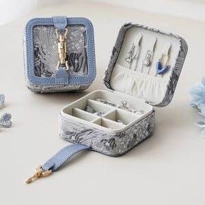 Jewellery Box for WomenTravel Jewellery Box Organiser Small Portable Jewelry Storage Case for Bracelets Earrings