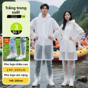 RAINCATO | Áo Mưa Toàn Thân Chống Thấm Nước Dày Đựng Được Khi Đi Phao