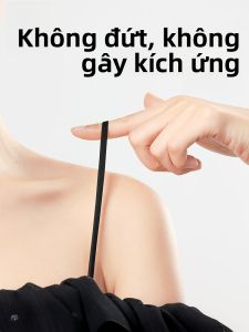 MONCAICHAN | Dây đeo ngực trong suốt không để lại dấu vết Dây đeo vai chống trượt cho áo ngực Dây đeo vai mỏng chuyên dụng Phụ kiện không để lộ lưng đẹp
