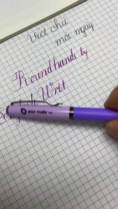 Bút Mực Sao Thiên S020 Lá Tre tự tạo thanh đậm Calligraphy Bút Luyện Chữ Đẹp kèm đầu chì vĩnh cửu