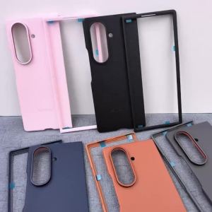 Samsung | Ốp Da Cao Cấp Cho Samsung Z Fold 7 F966B 5G Mỏng Chống Sốc Chống Rơi Vỏ Bảo Vệ Galaxy Z Fold7 Vỏ Điện Thoại