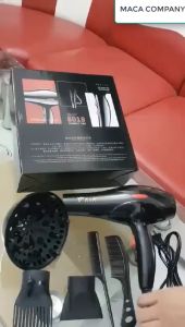 Máy sấy tóc tạo kiểu DELIYA Có 2 chiều nóng lạnh - Công Suất Lớn 2200W