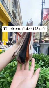 Set 10 Đôi Tất Cotton Cổ Cao Gân Tăm Cho Bé Từ 1-12 Tuổi Sợi Bông Mềm Mại Thoáng Khí Khử Mùi