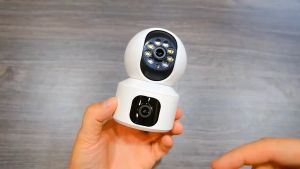 V380 กล้องวงจรปิด IP Wi-Fi สำหรับร่มการรักษาความปลอดภัย 360 วัสดุ PTZ Cam สำหรับคุณที่สนใจในโฮม